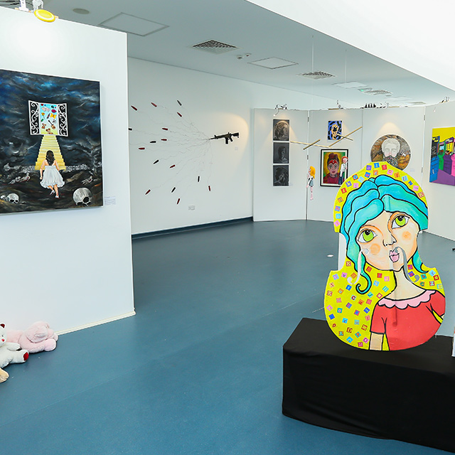 Student art exhibition