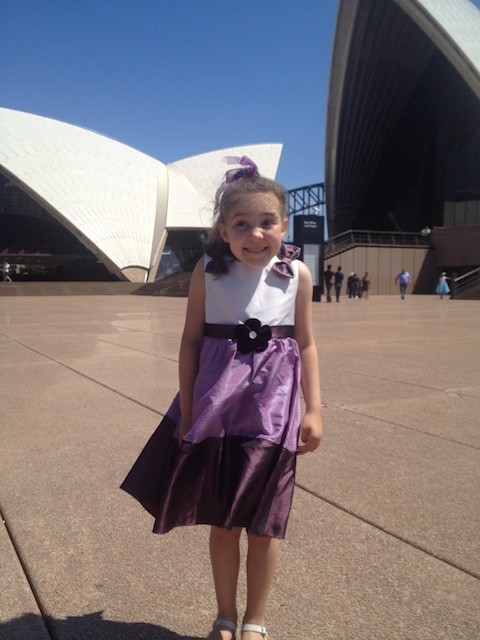 Sian Willgoss First Sydney Opera House Performance