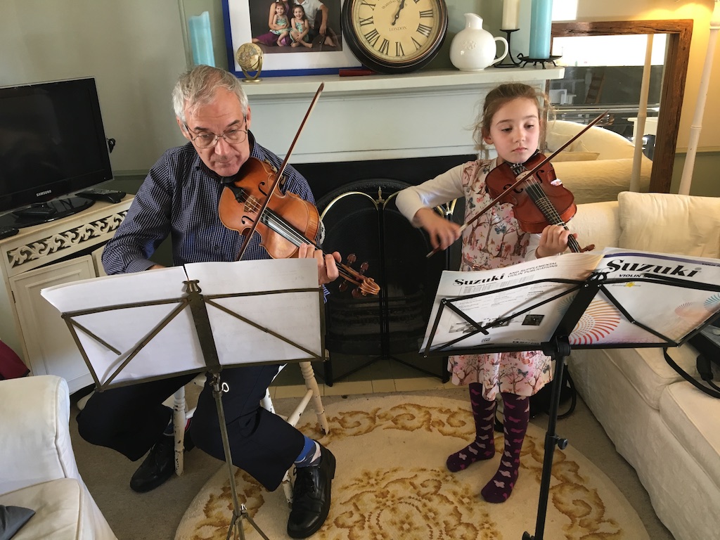 Sian Willgoss Duet With Grandfather
